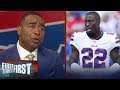 Cris Carter on Bills' Vontae Davis retiring at halftime of Sunday's game | NFL | FIRST THINGS FIRST