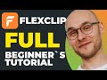 Flexclip tutorial for beginners 2023  how to use