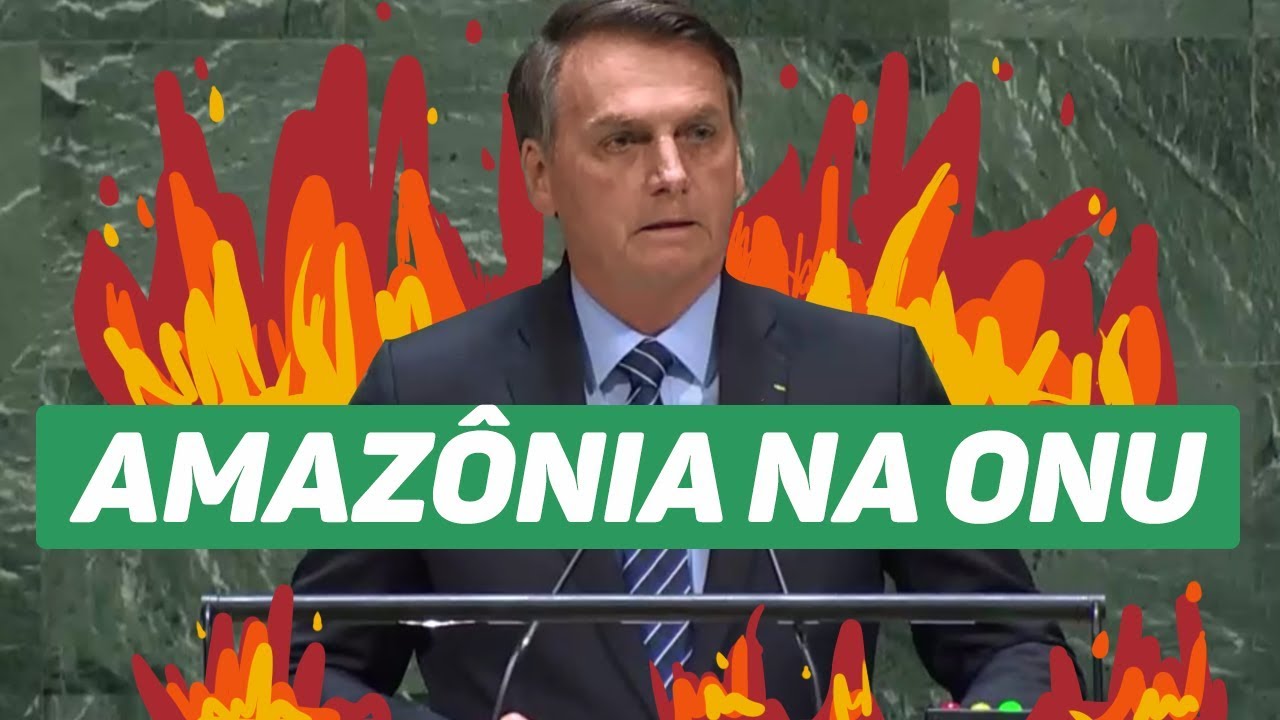 Bolsonaro diz na ONU que o Brasil é ‘um dos países que mais protegem o meio ambiente’