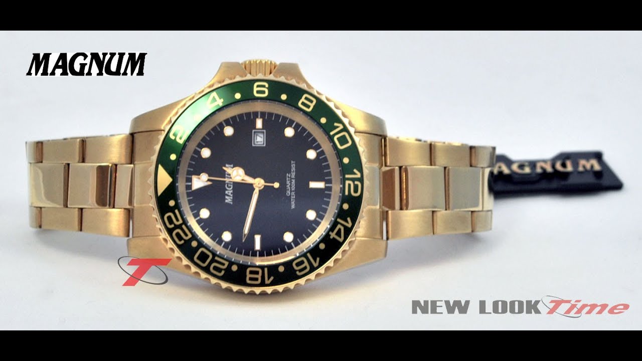 Relógio Masculino Magnum Dourado MA31980G - Casa das Alianças
