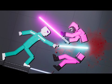 Squid Game Player fight Squid Game Office with Lightsaber !