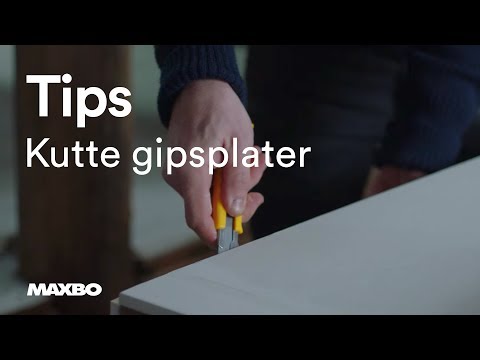 Video: Hvordan kutter de gipsplater? Hvordan kutte gips