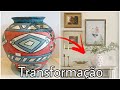 Transformação do vaso - do lixo ao luxo - diy de decoração