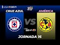 Resumen y Goles | Cruz Azul 2 - 1 América  | LIGA BBVA MX |  Grita México A21 - Jornada 16