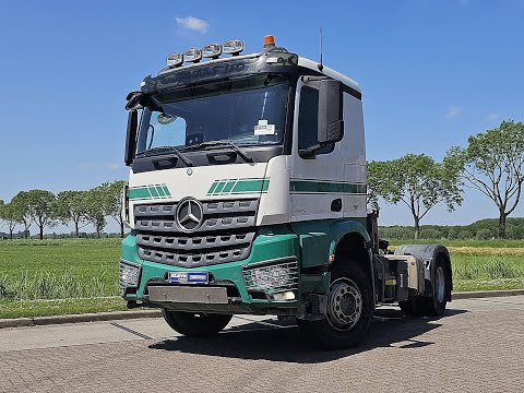 Film: Mercedes-Benz ACTROS 1945 LS — 2017 — prezentacja pojazdu