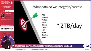 [DSC 4.0] TelCo Network Analytics & Customer Experience Management on top of Data Lake - G. Pavlovic