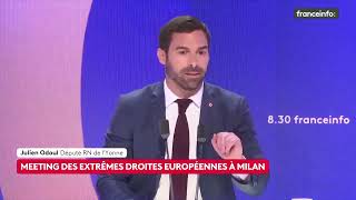 Le Député Julien Odoul Rn Lislamophobie Est Légale Dans Notre Pays.