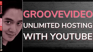 GrooveVideo Feature: YouTube Video Source For “Unlimited Hosting” (WITHOUT YouTube Branding)