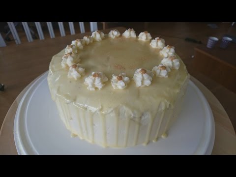 how-to-make-black-forest-white-chocolate-drip-cake!