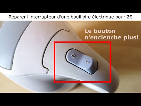 Vidéo: Comment réparer un interrupteur à bouton-poussoir ?