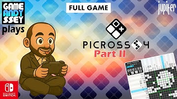 Picross S4 | Full Game | Part 2 | Mega Picross + Tutorial | No Assist | Nintendo Switch