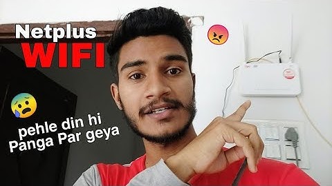 Netplus Wifi Review and installation Process || Pehle din hi panga😖 || Must Watch