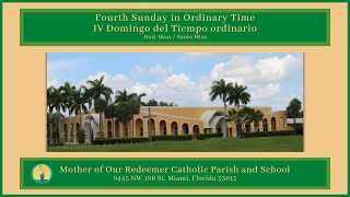 12:30 PM - 2/1 - IV Domingo Ordinario - Santa Misa