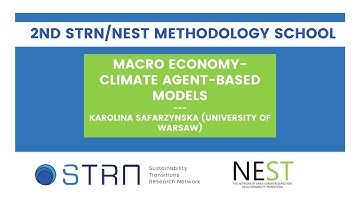 Macro economy-climate agent-based models - Karolina Safarzynska (University of Warsaw)