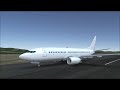 Boeing 737-700 power lap around the Top Gear Test Track