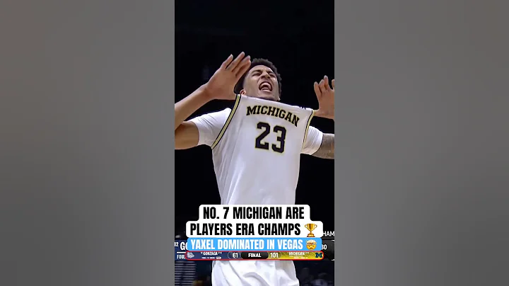 AN INSANE RUN FOR MICHIGAN AND TOURNAMENT MVP YAXEL LENDEBORG 🔥👏