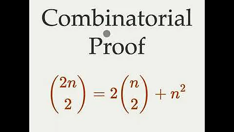Count in 2 ways - combinatorial proof of an equality