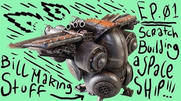 How To Make A DROP SHIP Out of Junk