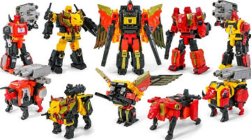 Transformers POTP Predaking Divebomb Headstrong Rampage Razorclaw Torox Beast Robot Toys