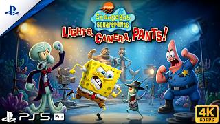 SpongeBob SquarePants: Lights, Camera, Pants! - PS5™ Gameplay [4K 60FPS]