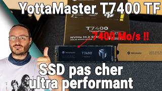 YottaMaster T7400 Titans Flow - SSD Ultra rapide à prix accessible - Test Avis Review Présentation