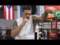 USYK TRAINING & DANCING FOR HEAVYWEIGHT DEBUT AGAINST TYRONE SPONG