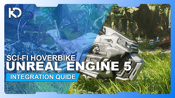Sci-Fi Hoverbike - Integration Guide - Unreal Engine 5 #unrealengine #pcgaming #gamedev
