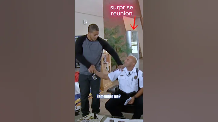 Officer Reunites With Man He Saved From Drowning 19 Years Ago