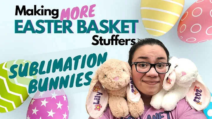 DIY Easter Bunny Ears & Teddy Bear Tshirt | Etsy Shop Vlog