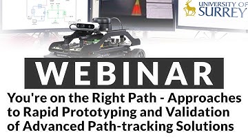 Approaches to rapid prototyping and validation of advanced path-tracking solutions | YOUser Webinar