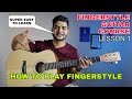 How to play fingerstyle on guitar  finger style guitar course lesson no 1 in hindi