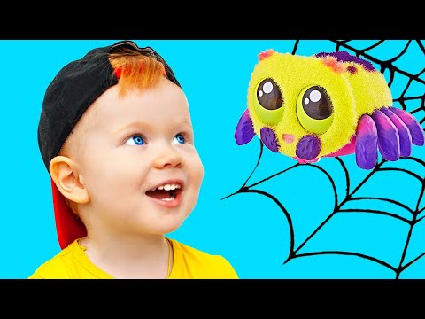 Видео: Крошка паучок | Песни для Малышей | Детские песни Ян шоу