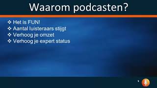Waarom Is Podcasten Zo Interessant? - Podcast Masters