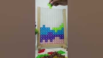 PLAYING COLORFULL TETRIS BLOCKS PUZZLE ASMR