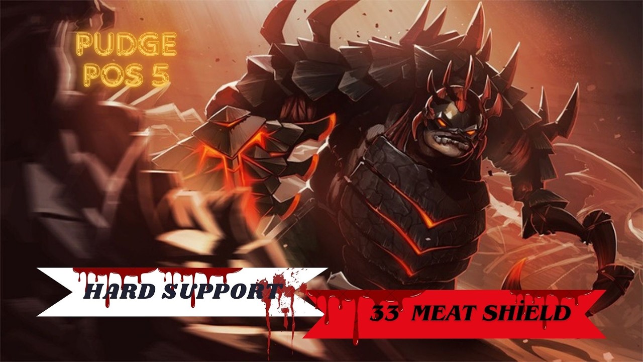 Dota 2 Pudge Pos 5 Gameplay Very Hook Moments @TNTCARRY