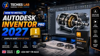 How to Install AutoCAD Inventor Professional 2027 | Complete Setup Guide @Techieslabx 