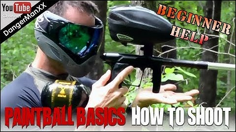 How to play paintball - The secrets of how to shoot like the pros - woodsball tips