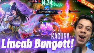 Kagura Si Mage Lincah Lawan Cici Jadi Easy!! - MobileLegends | Kagura Gameplay