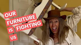 Our Furniture is FIGHTING Us! (An Interview w/Bam LionHeart)