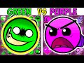 All green vs purple characters  fnf character test  gameplay vs playground