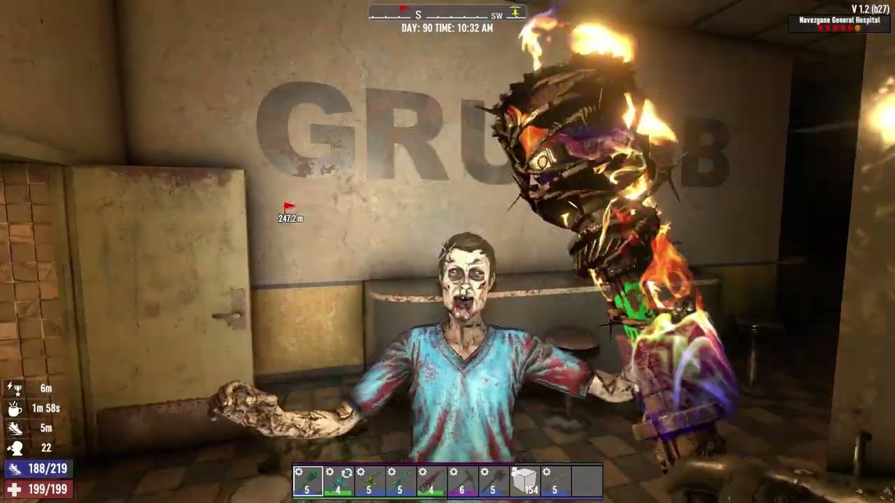 7 Days To Die  Navezgane Hospital pt 1