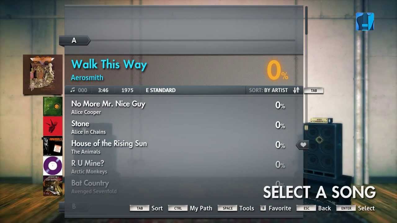 rocksmith original song list rocksmith original song list