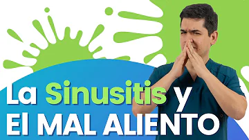 ¿A qué huele el aliento a sinusitis?