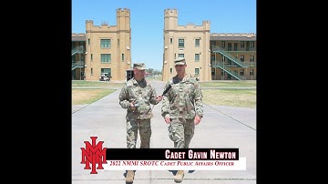 NMMI Walk Through the Box with Cadet Newton (NMMI SROTC)