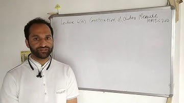 Lecture 6(a)(i) Construction of an Outer measure