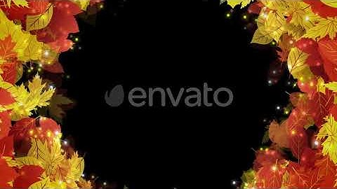 Leaf Background Overlay | Motion Graphics - Envato elements