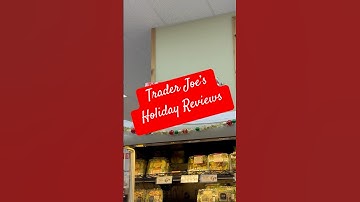 Trader Joe’s Holiday items we tried from Nov-Jan this year! #tjs #traderjoeshaul #traderjoesfinds