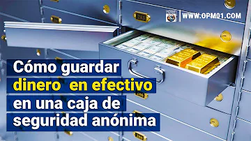 ¿Cuánto dinero en efectivo debe guardar en caja fuerte?