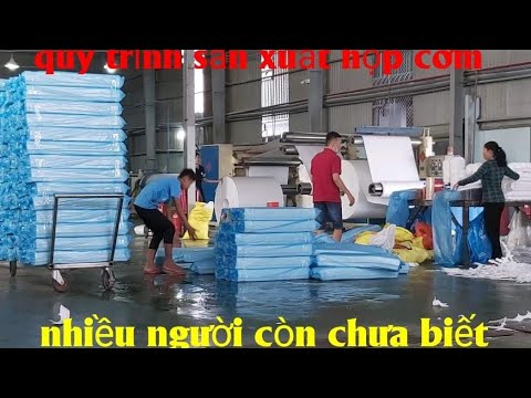 Sản xuất hộp xốp khay /hộp cơm xốp /ps foam /production of rice box, 0937128742 | Foci