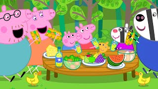 The Teddy Bear Picnic 🥪 🐽 Peppa Pig and Friends Full Episodes